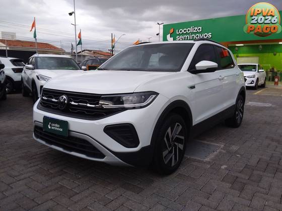 VOLKSWAGEN T-CROSS 1.0 200 TSI TOTAL FLEX COMFORTLINE AUTOMÁTICO